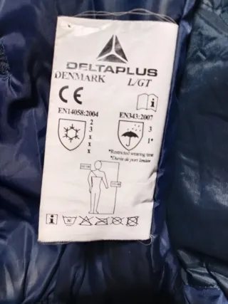 Parka Chaquetón Delta Plus Azul Marino/Gris
