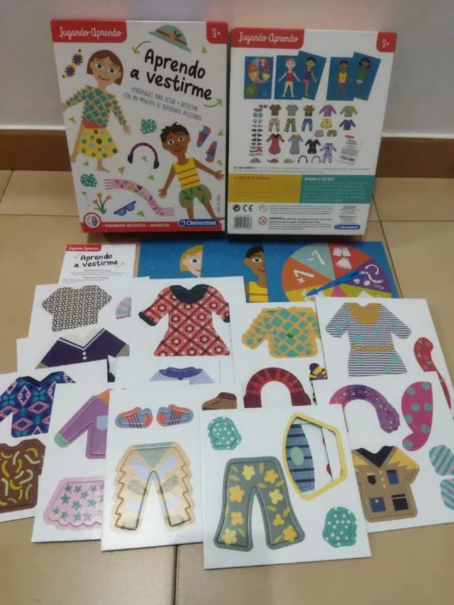 Juego Clementoni Aprendo a Vestirme
