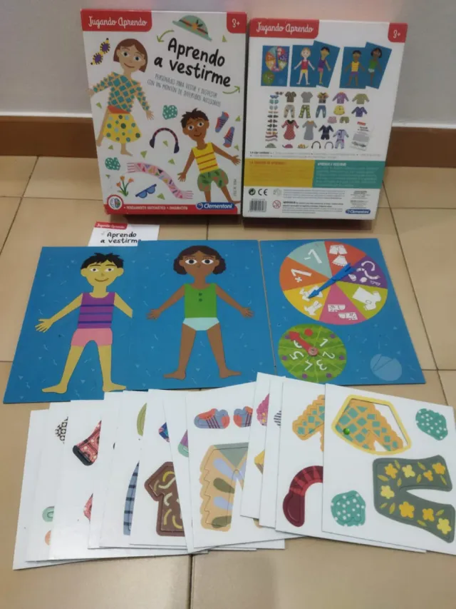 Juego Clementoni Aprendo a Vestirme