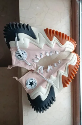 Converse Run Star Motion Rosa Talla 38.5