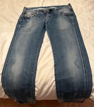 Pantalón Lois Mujer Azul