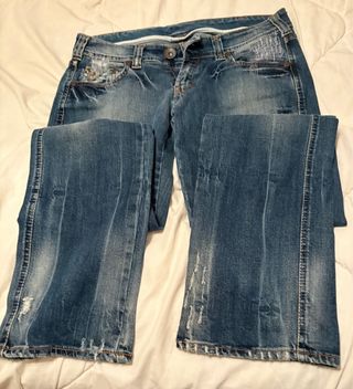 Pantalón Lois Mujer Azul