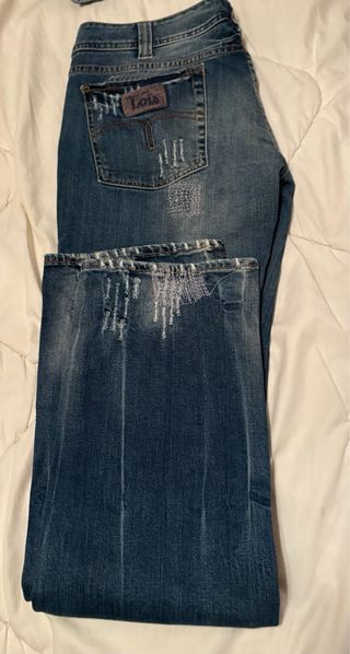 Pantalón Lois Mujer Azul