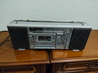 Radio Cassette Conic Vintage Plata