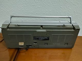 Radio Cassette Conic Vintage Plata