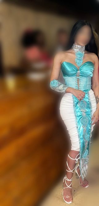 Vestido invitada boda gitana