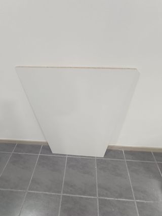 5 Tablas PVC Blanco 2 Cantos