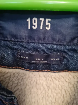 Chaqueta vaquera Zara forrada borreguillo Talla M