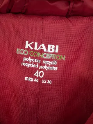 Giubbino donna rosso con cappuccio