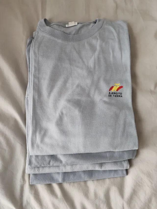 Camisetas deporte militar Ejército de Tierra pack4