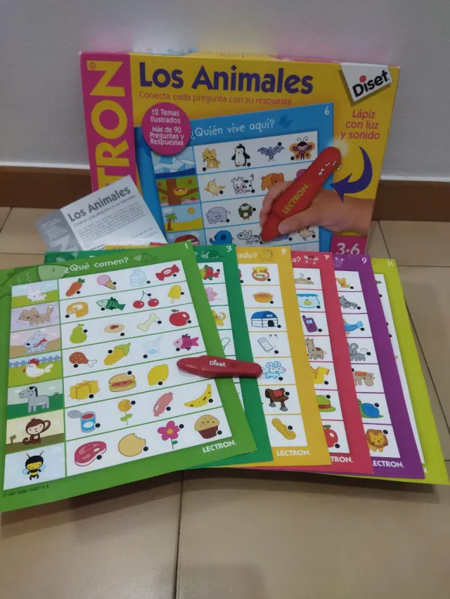 Juego Educativo Los Animales Diset Lectron