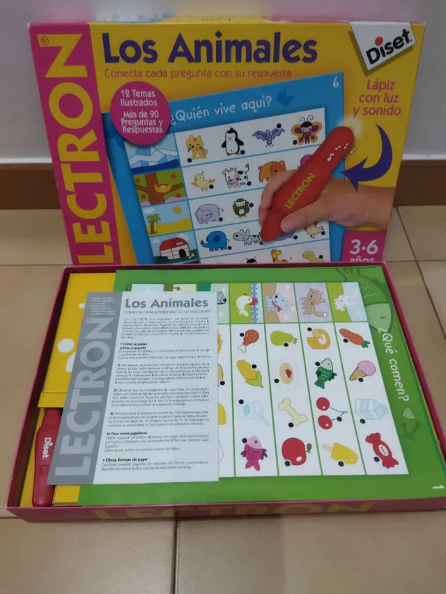 Juego Educativo Los Animales Diset Lectron