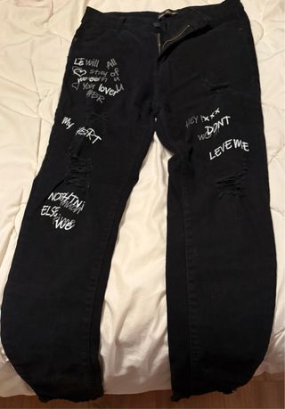 Pantalones negros mujer