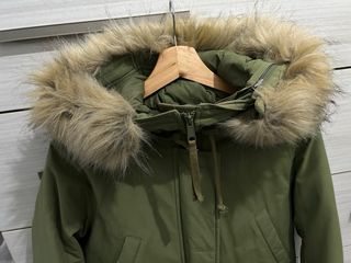 Parka Levi's verde mujer