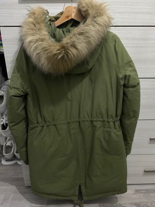 Parka Levi's verde mujer