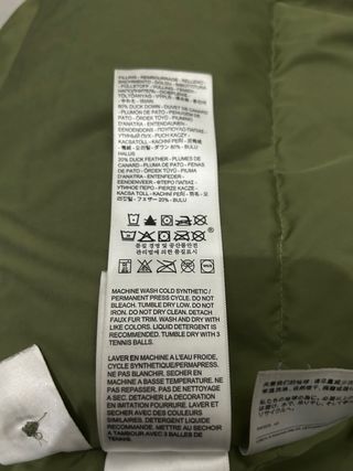 Parka Levi's verde mujer