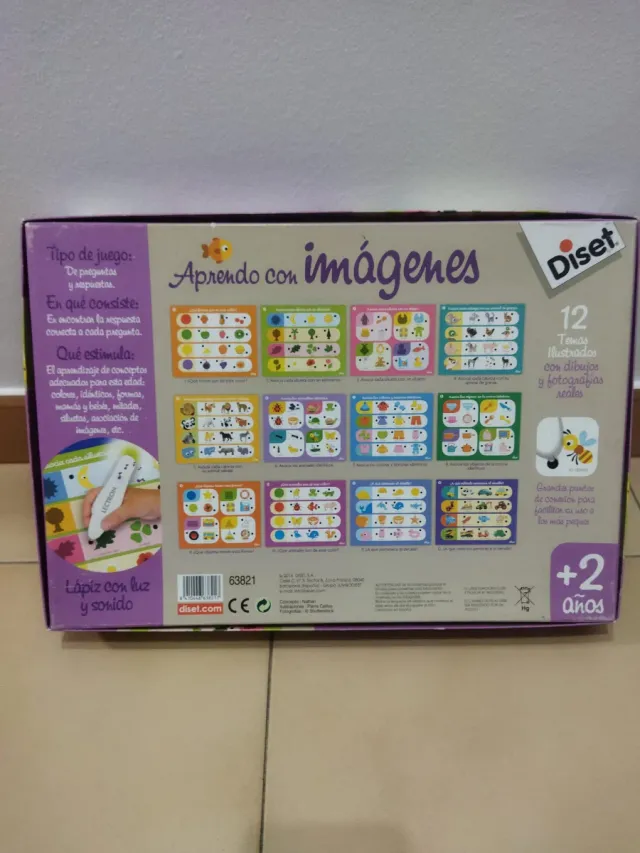 Juego Lectron Aprendo con Imágenes Diset