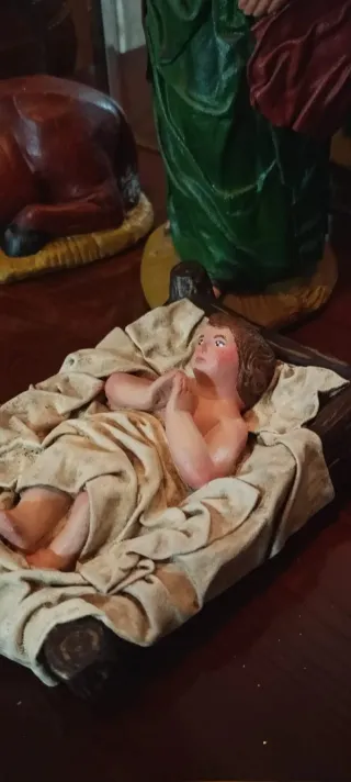 BELÉN COMPLETO MEDIANO – ESCAYOLA – PINTADO A MANO