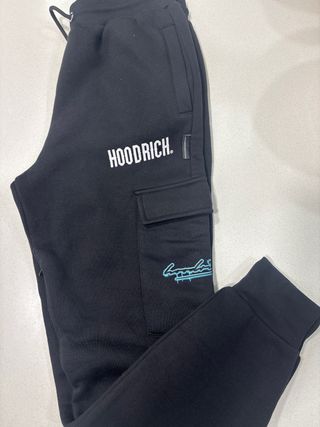 Pantalón chándal Hoodrich negro hombre