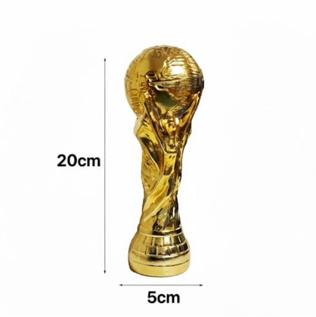 Trofeo Copa del Mundo Juguete Dorado （MOQ：3pcs）
