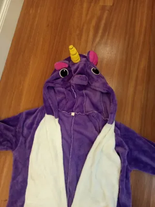 Disfraz de Unicornio Morado Talla Única