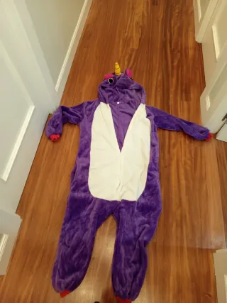 Disfraz de Unicornio Morado Talla Única