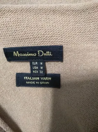 Jersey Massimo Dutti marrón