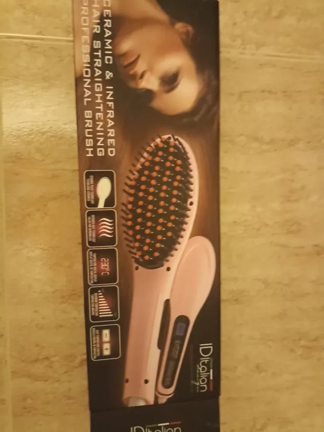 Cepillo Alisador Cerámica e Infrarrojos