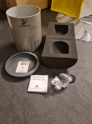 Swarovski Castoro Madre Certificato