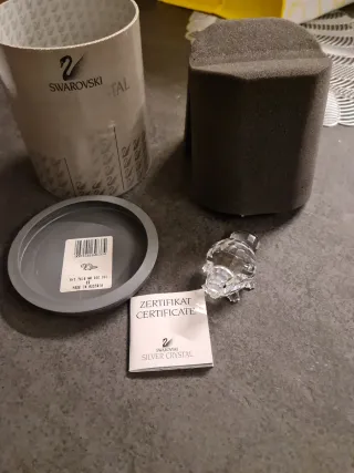 Swarovski Castoro Madre Certificato