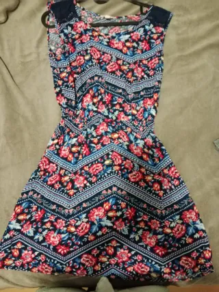 Vestido corto talla única