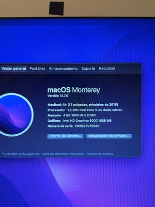 MacBook Air 13” 2015