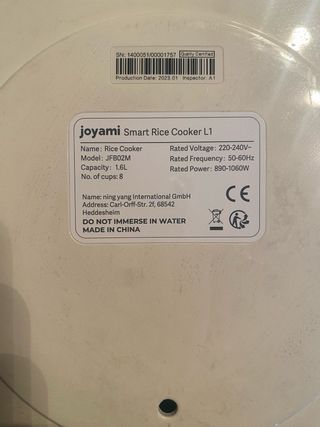 Cuoci Riso Elettrico Joyami