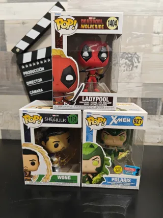 Pack Funko Pop! Marvel Deadpool, She-Hulk, X-Men