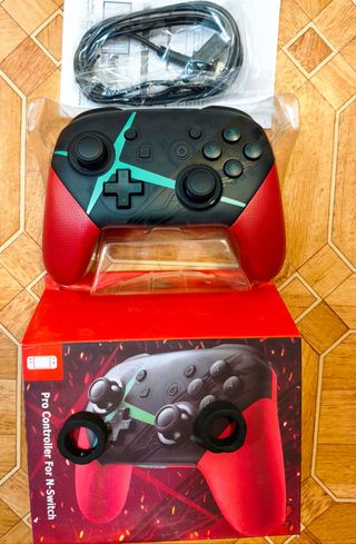 Controller Pro Switch 2 nuovo Wireless Rosso