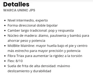 Tabla Snowboard YES WARCA UNINC JPS 155