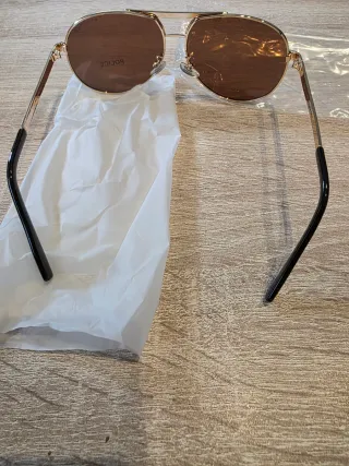 Gafas de sol Police Aviador Dorado Marrón