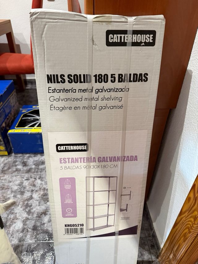 Estantería Metálica Galvanizada Catterhouse 5 Bald