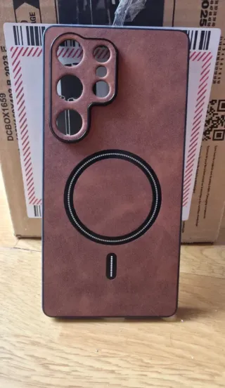 Funda Samsung Galaxy S25 Ultra con Magsafe Marrón