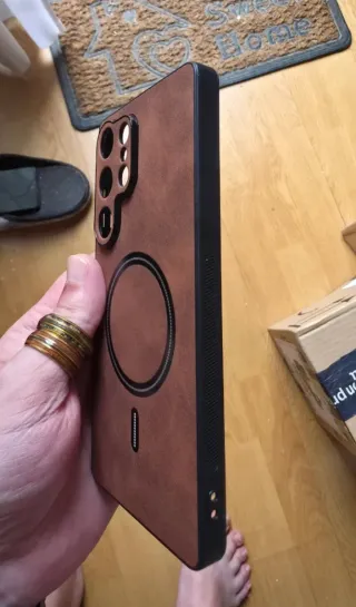 Funda Samsung Galaxy S25 Ultra con Magsafe Marrón