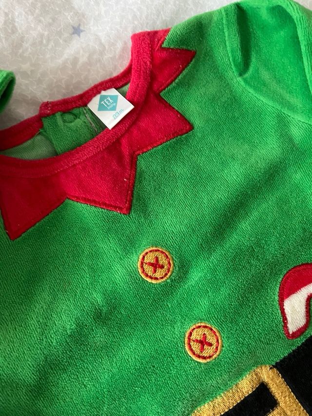 Disfraz Elfo Niño Talla 2-3 Años