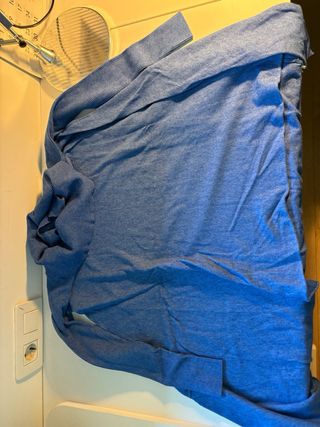 Jersey de lana azul