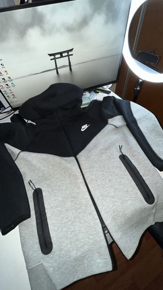 Nike Tech Fleece Hoodie black/grey