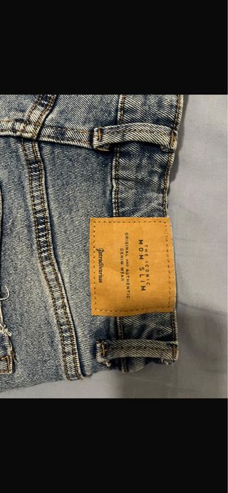 Shorts vaqueros desgastados