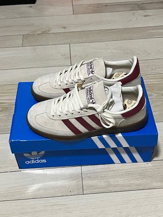 Adidas Handball Spezial Beige/Rojo