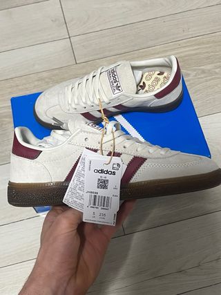 Adidas Handball Spezial Beige/Rojo