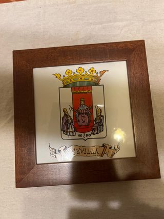 Azulejo de Sevilla con Marco