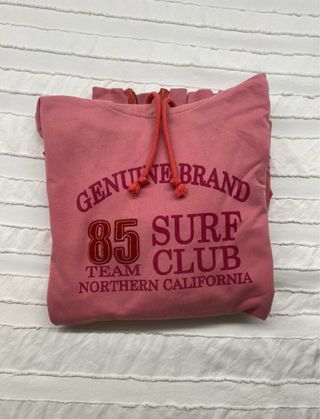 Sudadera rosa Massimo Dutti