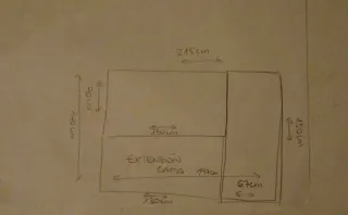 Sofá cama con chaise longue con almacenamiento