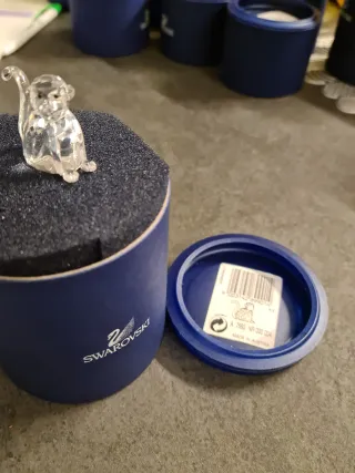 Scimmia Swarovski Cristallo